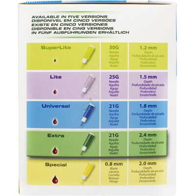 Ланцети Medlance Plus Extra медичні стерильні G21 (зелений) №200