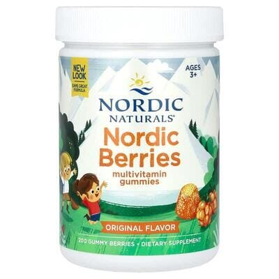 Вітаміни для дітей Nordic Naturals Nordic Berries, 200 жувальних пастилок