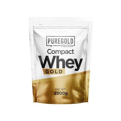Протеїн Pure Gold Protein Compact Whey Gold Banana Cream сироватковий, банановий крем, 2300 г