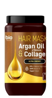 Маска для волосся Bio Naturell Argan Oil of Morocco & Collagen Ультраенергія, 946 мл