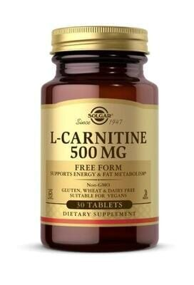 L-карнітин Solgar L-Carnitine 500 мг таблетки №30