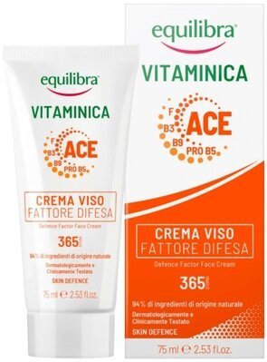 Крем для обличчя Equilibra Vitaminica Fattore Difesa захисний, 75 мл