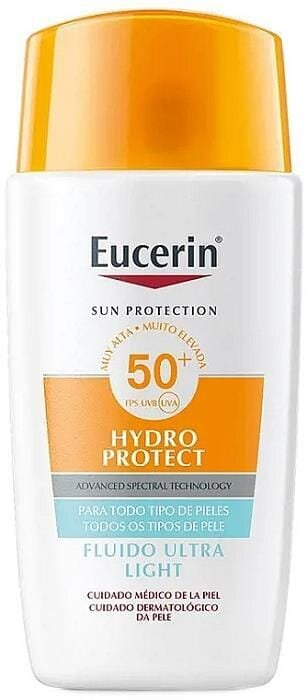 Флюїд сонцезахисний для обличчя Eucerin Sun SPF50+ Hydro Protect ультралегкий (66961), 50 мл