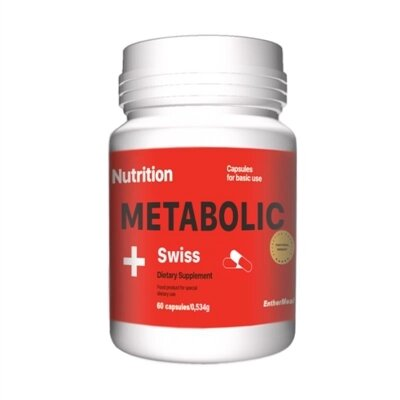 Вітаміни AB PRO EntherMeal Metabolic Swiss, 60 капсул