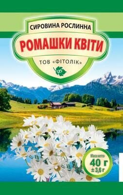 Ромашки квіти Фітолік, 40 г