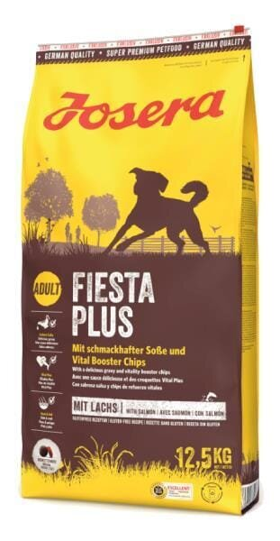 Корм сухий Josera Fiesta Plus для вибагливих собак безглютеновий, 12,5 кг