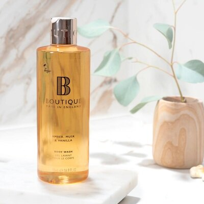 Гель для душу Boutique Amber, Musk & Vanilla, 500 мл