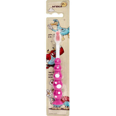 Зубна щітка Greenwich Kids toothbrush KLL011 дитяча 6-8 років, м'яка, 1 штука