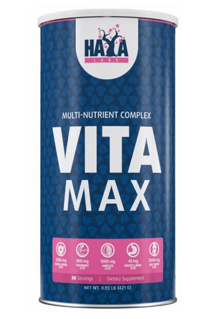 Вітамінно-мінеральний комплекс Haya Labs Vita Max №30 в пак.