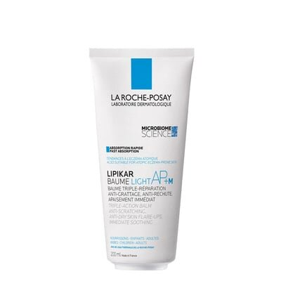 Бальзам для обличчя і тіла La Roche-Posay Lipikar Light AP+M ліпідовідновлюючий для дуже сухої та схильної до атопії шкіри, 200 мл