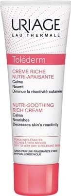 Крем для обличчя Uriage Tolederm Rich поживний заспокійливий для сухої та чутливої шкіри, 50 мл