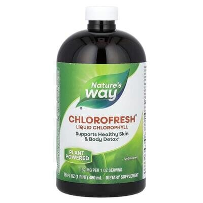 Хлорофіл рідкий Nature's Way Chlorofresh Без смаку, 480 мл