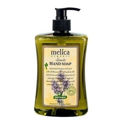 Мило рідке Melica Organic з лавандою для рук, 500 мл