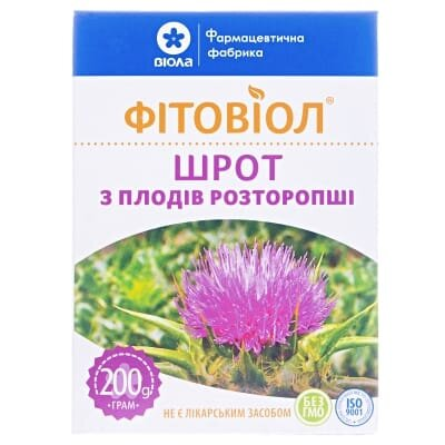 Шрот розторопші Фітовіол по 200 г у пач.