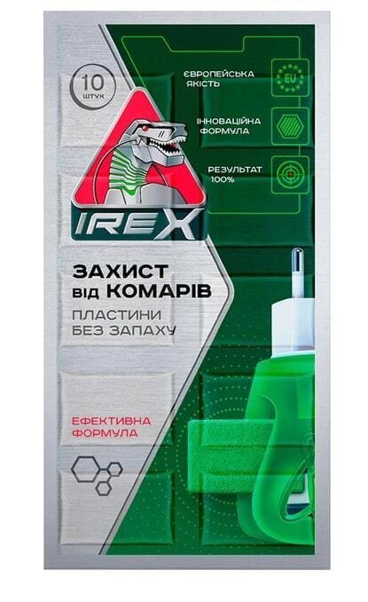 Пластини iRex від комарів, 10 шт