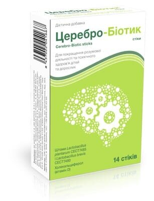 Церебро-Біотик по 2 г №14 у стіках
