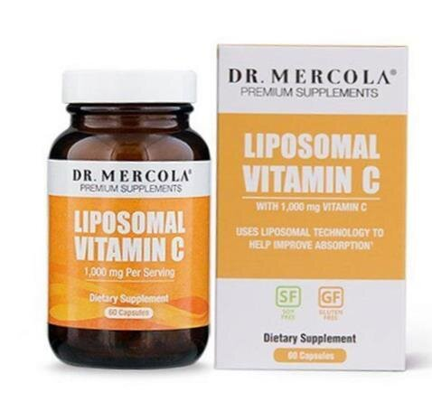 Вітамін С Dr. Mercola Liposomal Vitamin C, 60 капсул