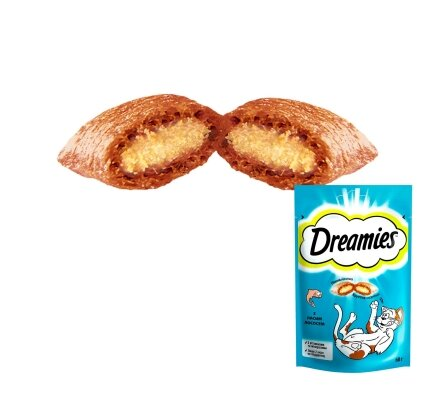 Ласощі для кішок Dreamies з лососем, 60 г