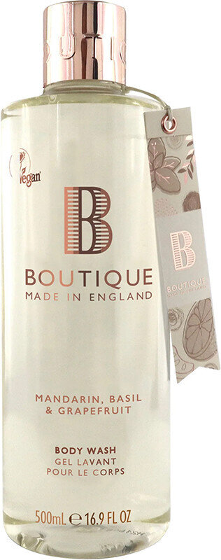 Гель для душу Boutique Mandarin, Basil & Grapefruit, 500 мл