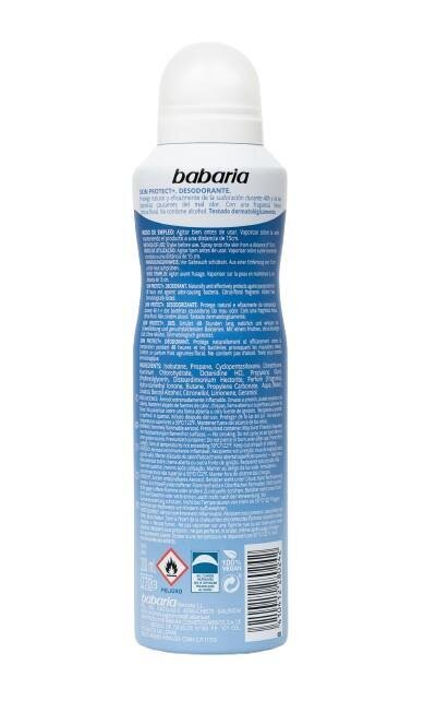 Дезодорант-антиперспірант спрей Babaria Skin Protect+ 48h антибактеріальний, 200 мл