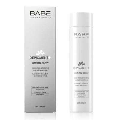 Лосьйон-тонік Babe Laboratorios Depigment+ Lotion Glow для рівного тону та сяяння шкіри обличчя, 150 мл