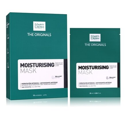 Маска для обличчя Martiderm The Originals інтенсивно зволожуюча, 10 штук по 25 мл