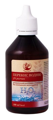 Перекис водню Arbor Vitae розчин 3% по 100 мл у флак.
