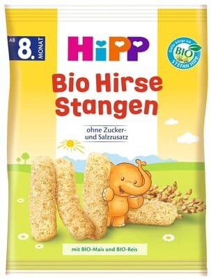 Палички HiPP органічні мультизлакові з 8 місяців, 30 г