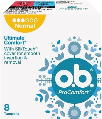Тампони гігієнічні o.b. ProComfort Normal, 8 шт