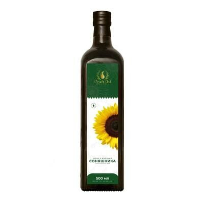 Олія соняшникова Craft Oil холодного віджиму, 500 мл