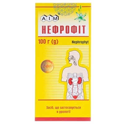 Нефрофіт збір по 100 г у пак., вклад. у пач.
