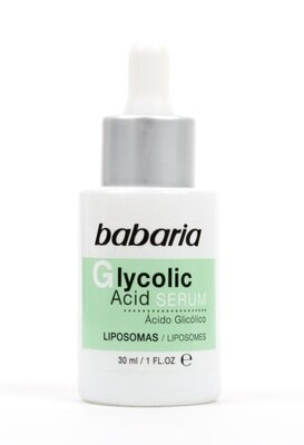Сироватка для обличчя Babaria Glycolic Acid нічна з гліколевою кислотою для рівного тону шкіри, 30 мл