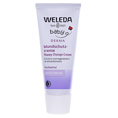 Крем дитячий від попрілостей Weleda Baby Derma Weisse Malve Алтей для гіперчутливої шкіри, 50 мл