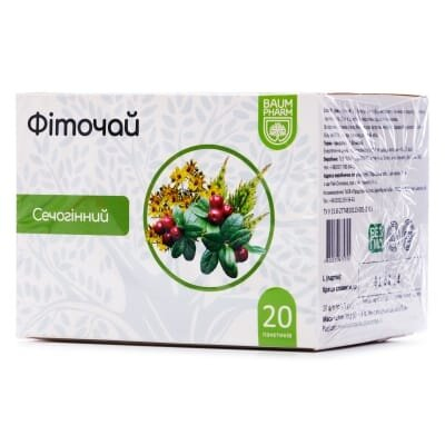 Фіточай Baum Pharm №9 сечогінний по 1.5 г №20 у філ.-пак.