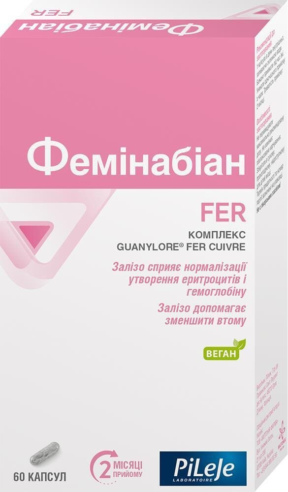 Фемінабіан Fer капсули №60