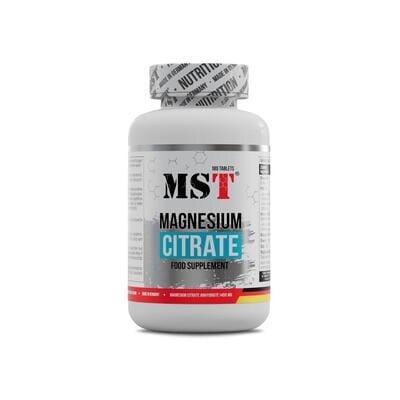 Магній цитрат MST Nutrition Magnesium Citrate 200 мг, 180 таблеток