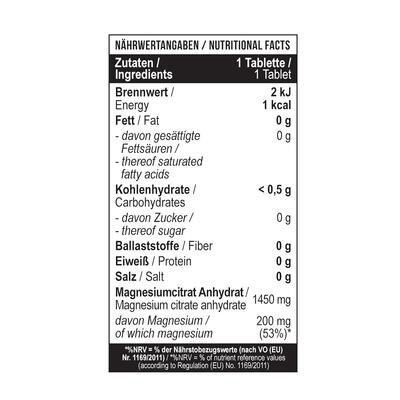 Магній цитрат MST Nutrition Magnesium Citrate 200 мг, 180 таблеток