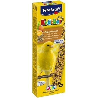 Ласощі для канарок Vitakraft Kracker 21265 з яйцем, 2 штуки