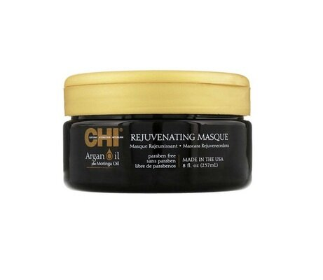 Крем-маска для волосся CHI Argan Oil Rejuvenating Masgue Plus Moringa Oil поживна, 237 мл