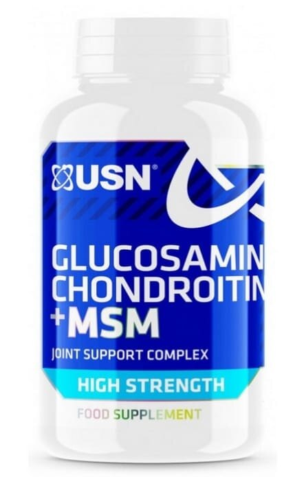Глюкозамін Хондроїтин + МСМ USN Glucosamine Chondroitin MSM таблетки №90