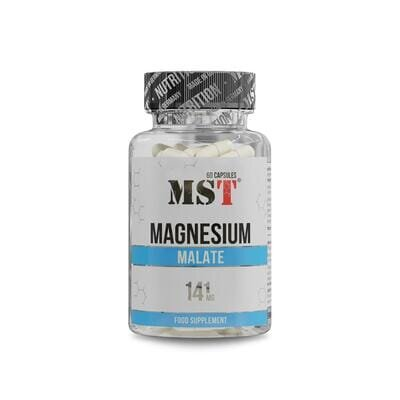 Магній малат MST Nutrition Magnesium Malate 141 мг, 60 капсул
