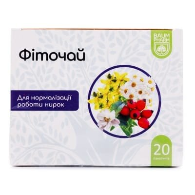 Фіточай Baum Pharm №12 нирковий по 1.5 г №20 у філ.-пак.