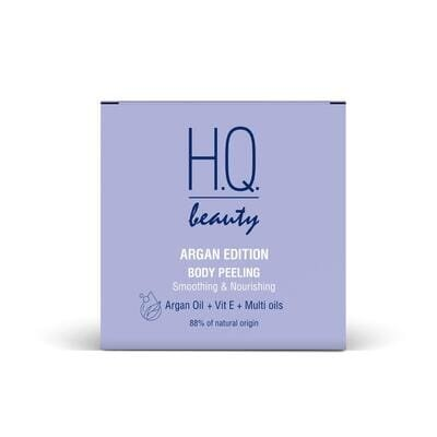 Пілінг для тіла H.Q.Beauty Argan Edition розгладження та живлення, 200 мл