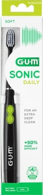 Електрична зубна щітка GUM Activital Sonic Daily Black 4100М