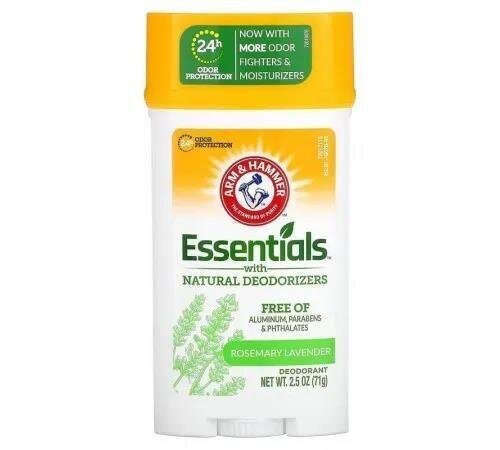 Дезодорант Arm & Hammer Essentials Розмарин-лаванда, 71 г