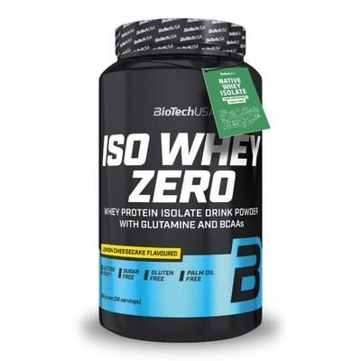 Протеїн Biotech Iso Whey Zero lemon chesecake, 908 г