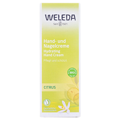 Крем для рук і нігтів Weleda Цитрус зволожуючий, 50 мл