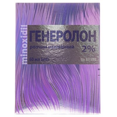 Генеролон розчин н/ш 2 % по 60 мл у флак.