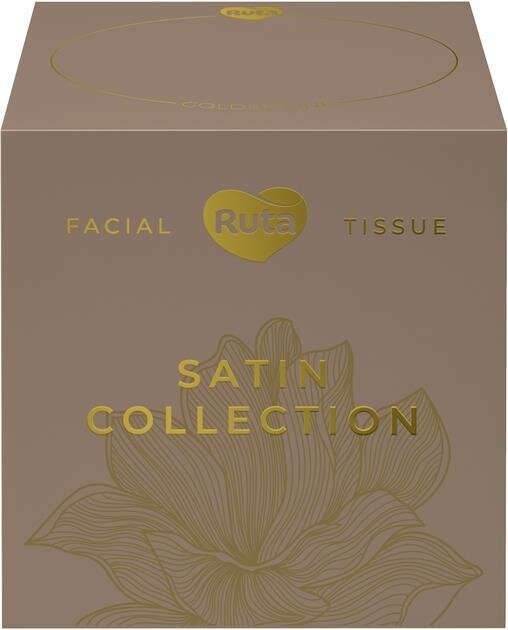 Серветки косметичні Ruta Satin Collection двошарові, 80 шт