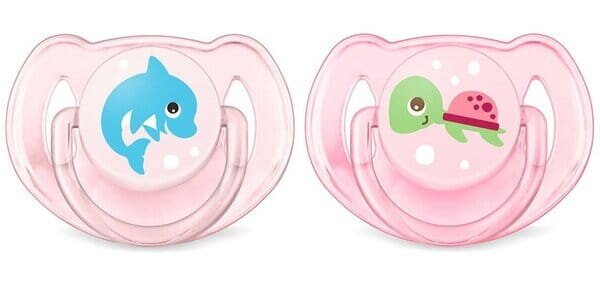 Пустушка силіконова Philips Avent Classic SCF169/38, 6-18 місяців, 2 шт